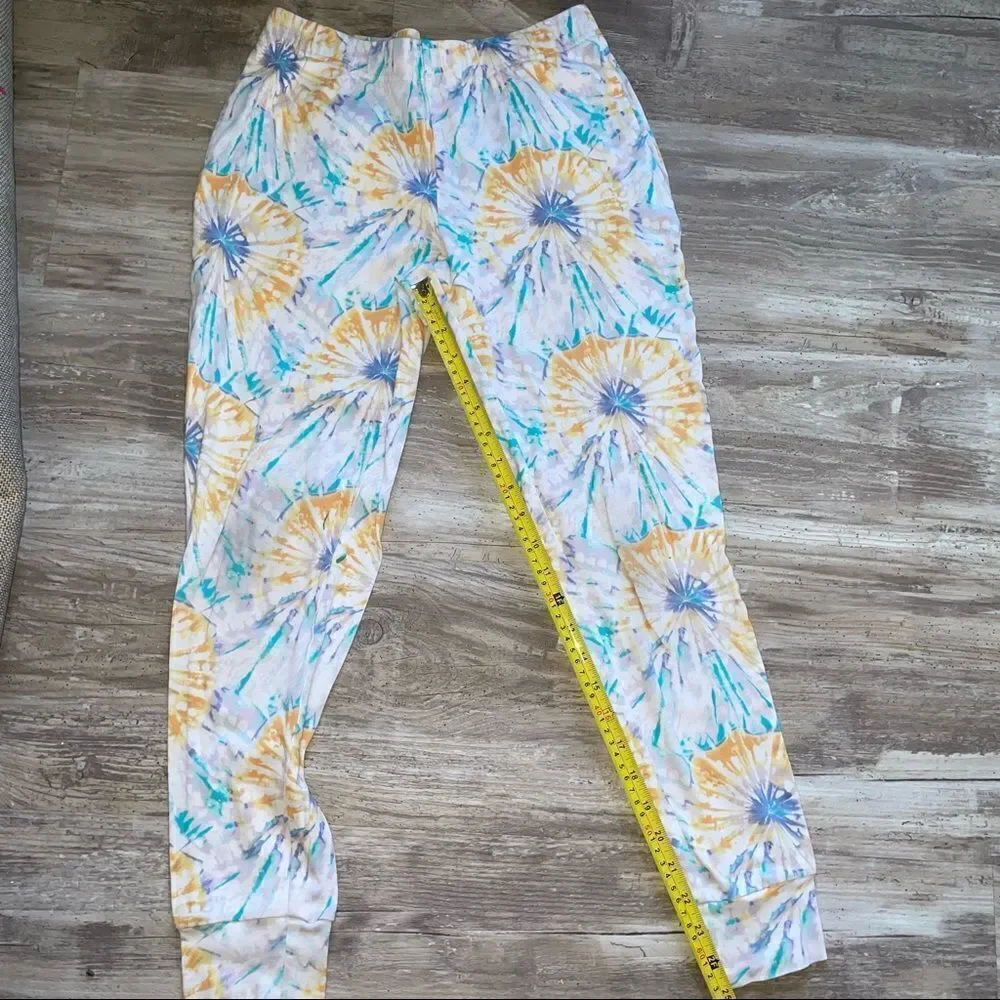 Target Tie Dye 100% cotton pj’s EUC - Picture 8 of 11